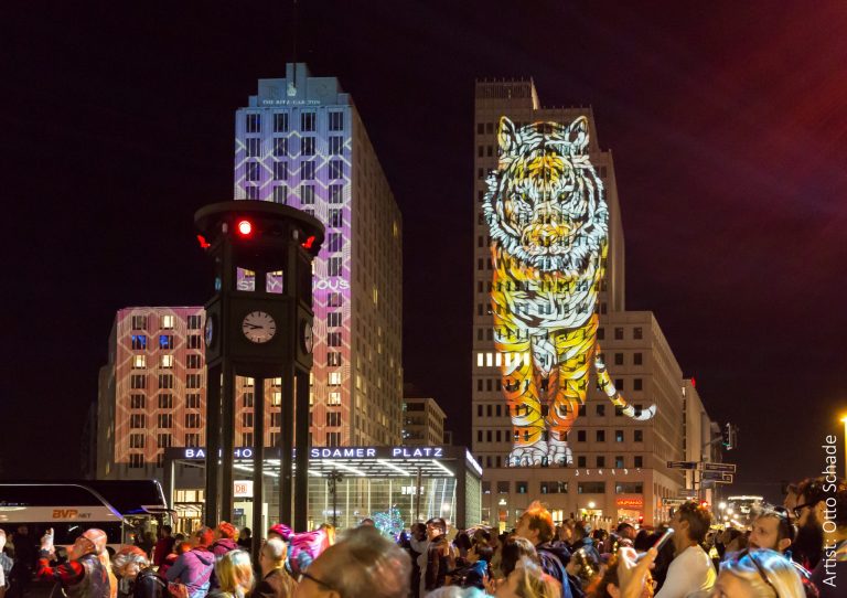 FESTIVAL OF LIGHTS 2018_Posdamer Platz_Künstler Otto Schade